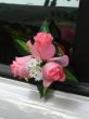 Wedding decorations with flower bouquet