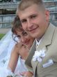 Young happy adult just married newlyweds