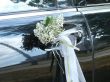 Wedding decorations with flower bouquet