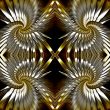 tessellating metallic background
