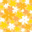 Colorful flowers pattern