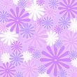 Colorful flowers pattern