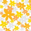 Colorful flowers pattern