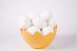 white eggs