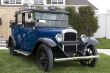 Detail of a classic car