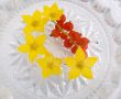 Flowers and berries  in water