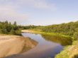 Landscape with the river
