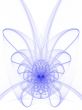 Blue Sheer Fractal