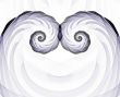 Waves Against White
