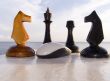 Combination from chessmen and the computer mouse