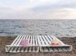 On a sea beach