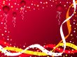 Balloons and ribbons