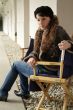 sitting woman