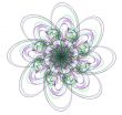 Abstract magic background