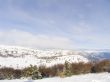 Quiet morning winter mountain landscape