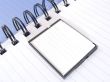 Page of a notebook with compactflash