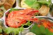 Shrimp tray detail