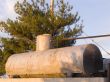  old steel tank