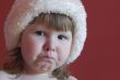 Upset little girl