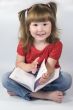 Girl with day planner