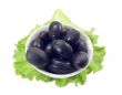 cup with Black olives
