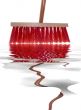 red brush