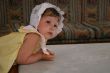 Thoughtful little girl