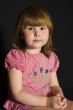Calm little girl