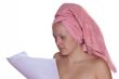 Business woman in the SPA