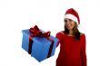 Santa Girl with gifts