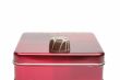 Chocolate on a red box