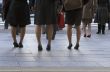 Office ladies in the town