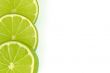 sliced lime border
