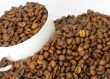 Coffee beans in a cup