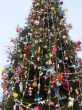 Decorated Fur-tree as New Year symbol