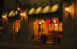 Night coffee bar and terrace
