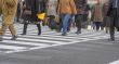 People crossing the street