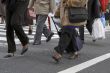 Crossing the street