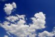 cloudy blue sky
