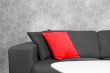 red pillow