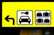 Sign parking and baggage