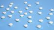 White pills background