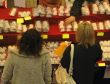 Shopping in a Japanese food market