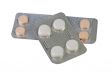Blisters with pills
