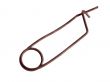 Ancient rusty metal pin
