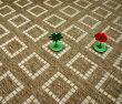 Flowers on carpet