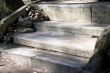 stone and concrete stair