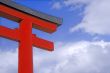 Japanese temple gate