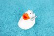 angel duck on towel
