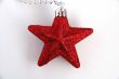 Red christmas star